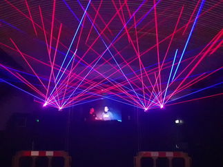 Promo Bouncing Laser Light Show Event Supplier West Midlands