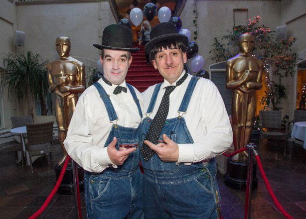 Promo Laurel and Hardy Lookalike Lookalike Oxfordshire