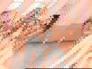 Promo LED Glitter Strings Electric String Ensemble London