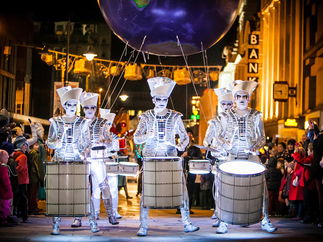 Promo LED Drummers LED Drumming Act Kent