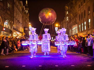 Promo LED Drummers LED Drumming Act Kent