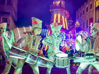Promo LED Drummers LED Drumming Act Kent
