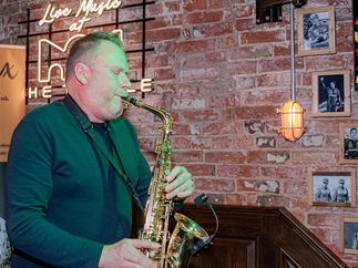 Promo Barrie Sax Saxophonist South Yorkshire