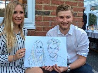 Promo Chris Caricatures Caricaturist London