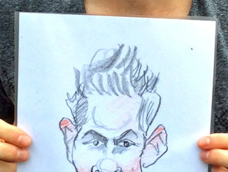 Promo Chris Caricatures Caricaturist London