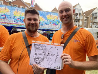 Promo Michael The Artist Caricaturist Buckinghamshire