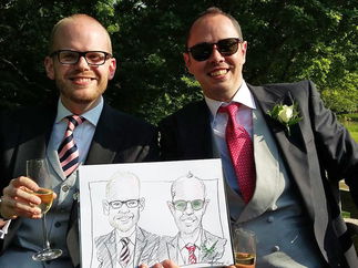 Promo Chris Caricatures Caricaturist London