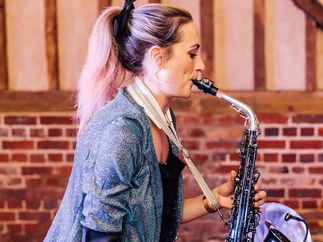 Promo Lizzie B Sax Saxophonist Berkshire