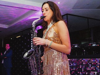 Promo Lizzie B Sax Saxophonist Berkshire