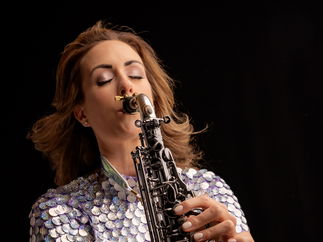 Promo Lizzie B Sax Saxophonist Berkshire