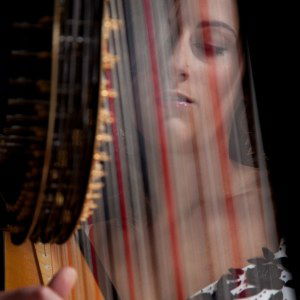 Promo Cecile Harpist  London