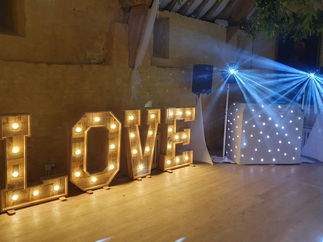 Promo Love Letters Light Up Letters and Signs Gloucestershire