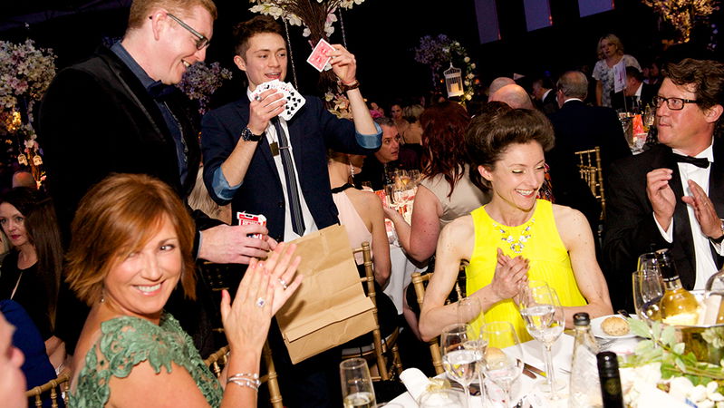 corporate event magician