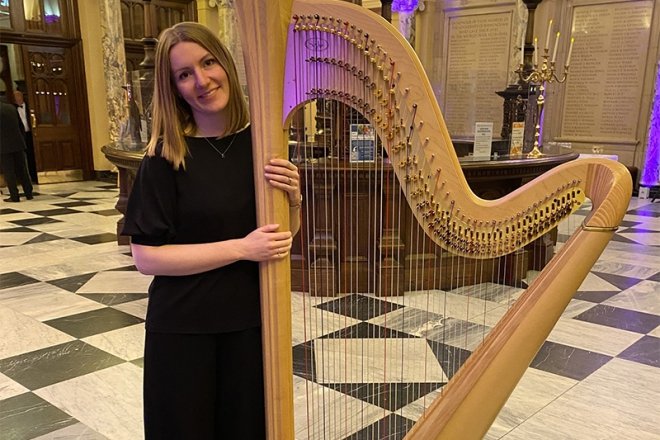 Promo Madeline Harp Harpist Worcestershire