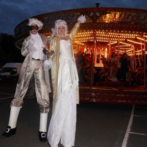Promo Masquerade Stilt Walkers  Leicestershire