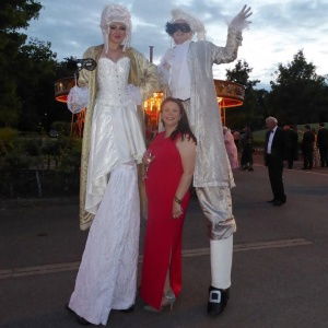 Promo Masquerade Stilt Walkers  Leicestershire