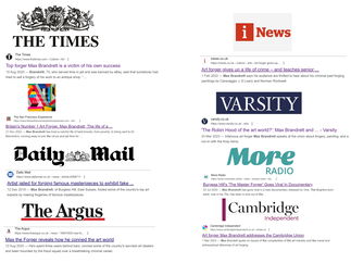 Promo Max the Forger Guest Speaker West Sussex