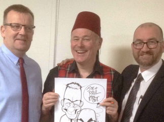 Promo Neil Thomson Caricaturist Glasgow