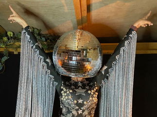 Promo Dazzling Disco Ball Heads Dancer Staffordshire