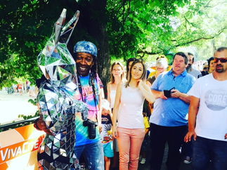 Promo Robo Bunny Mix and Mingle Entertainer London