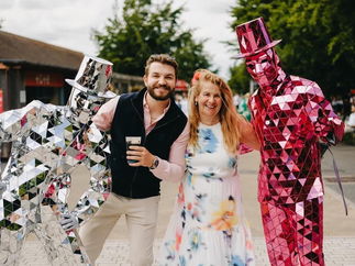 Promo Mesmerising Mirror Men Street Entertainer Staffordshire