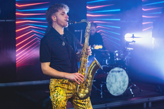Promo Cartier Sax Saxophonist London