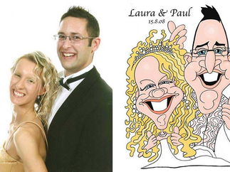 Promo Neil Thomson Caricaturist Glasgow