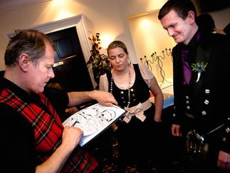 Promo Neil Thomson Caricaturist Glasgow
