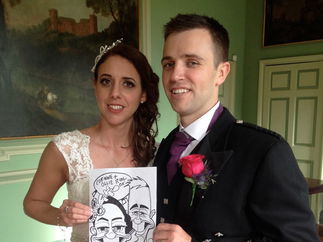 Promo Neil Thomson Caricaturist Glasgow
