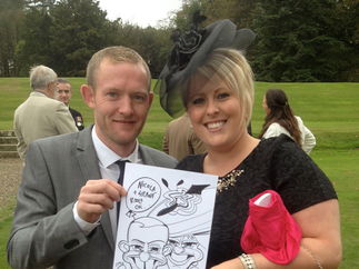 Promo Neil Thomson Caricaturist Glasgow