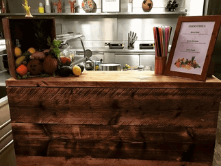 Promo The Rustic Wooden Bar Mobile Bar Derbyshire