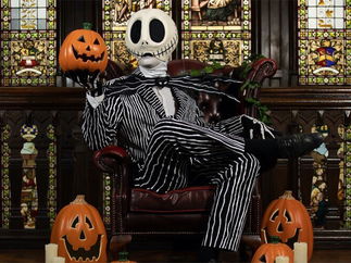 Promo Nightmare Jack and Sally Costume Characters Lancashire