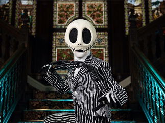 Promo Nightmare Jack and Sally Costume Characters Lancashire