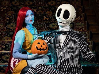 Promo Nightmare Jack and Sally Costume Characters Lancashire