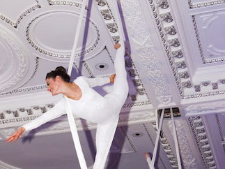Promo Aerial Silk Displays Circus Performer London