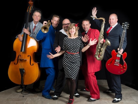 Promo Elaina and The West Coast Stompers Rock n Roll Swing Band Pembrokeshire