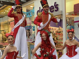 Promo Nutcracker Stilt Walkers Christmas Stilt Walkers Kent