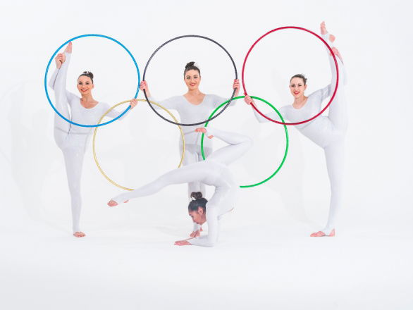 Promo Olympic Gymnasts Circus Performer London