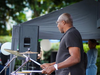 Promo Percussion Giant Unusual Musician Bedfordshire