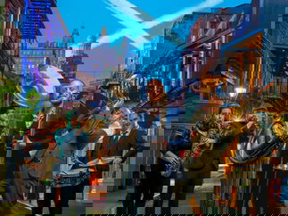 Promo The Central Street Band Roaming New Orleans Style Processional Band Edinburgh