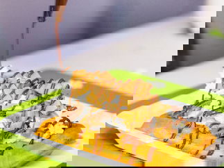 Promo The Chocolate Waffle Co Vintage Waffle Stall Warwickshire