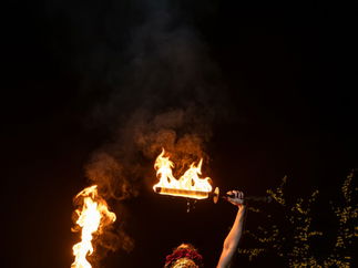 Promo Fire Performer Katriana Fire Performer. Northamptonshire