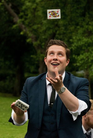 Promo Mark Waddington Magician North Yorkshire