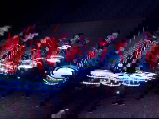 Promo Modern LED Drummers LED Drummers West Midlands