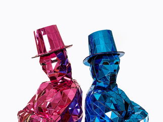 Promo Mesmerising Mirror Men Street Entertainer Staffordshire