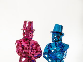 Promo Mesmerising Mirror Men Street Entertainer Staffordshire