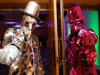 Promo Mesmerising Mirror Men Street Entertainer Staffordshire