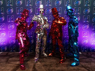 Promo Mesmerising Mirror Men Street Entertainer Staffordshire