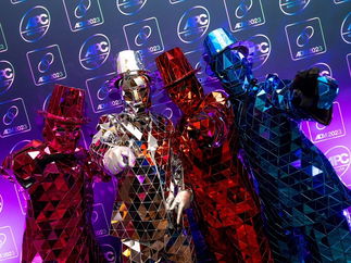 Promo Mesmerising Mirror Men Street Entertainer Staffordshire