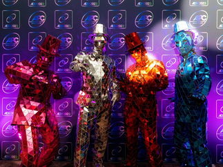 Promo Mesmerising Mirror Men Street Entertainer Staffordshire